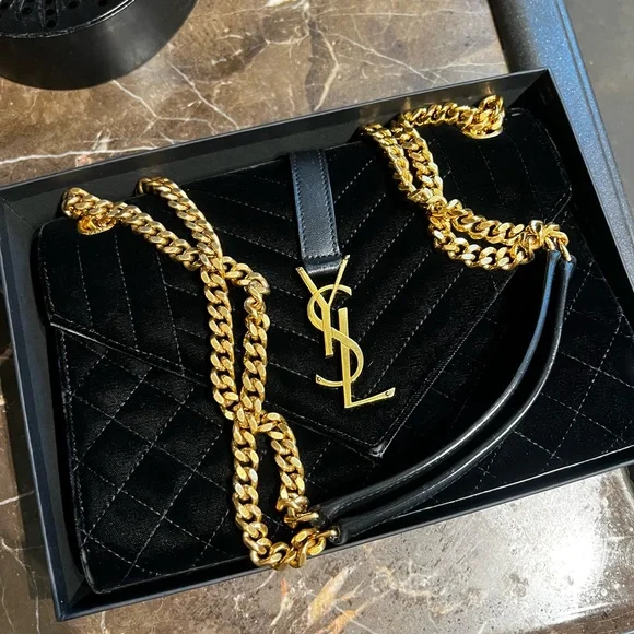 Yves Saint Laurent Bags Saint Laurent Ysl Medium Velvet
